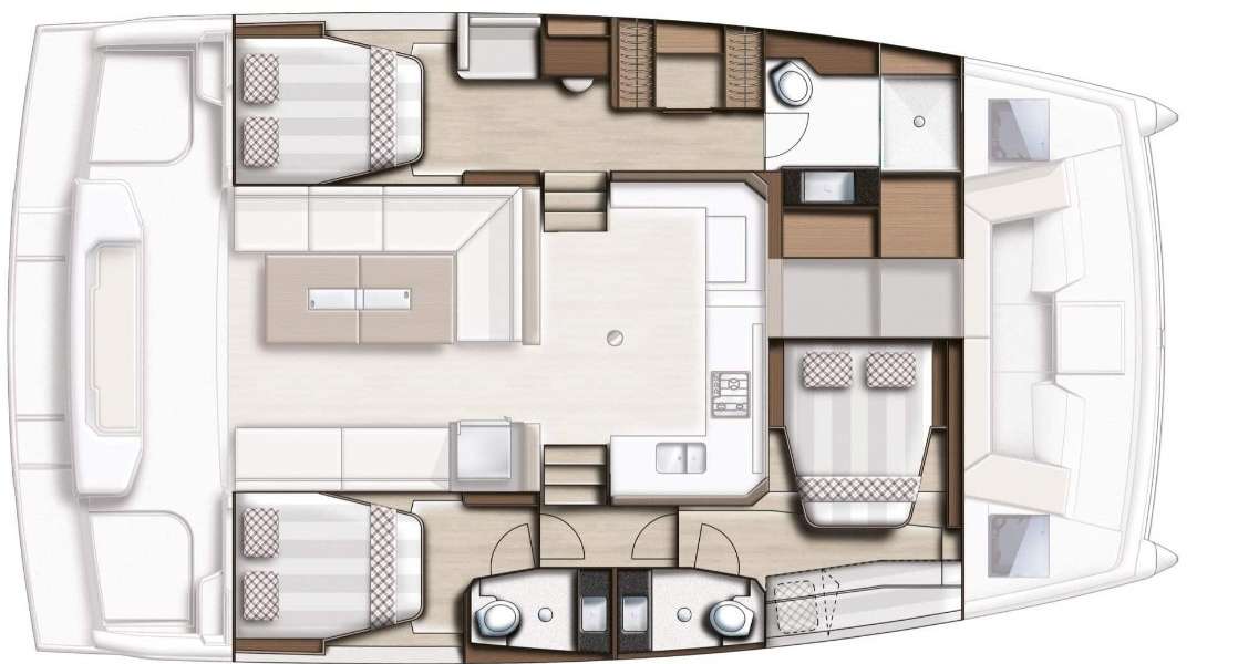 Catamaran Bali Catspace Voile