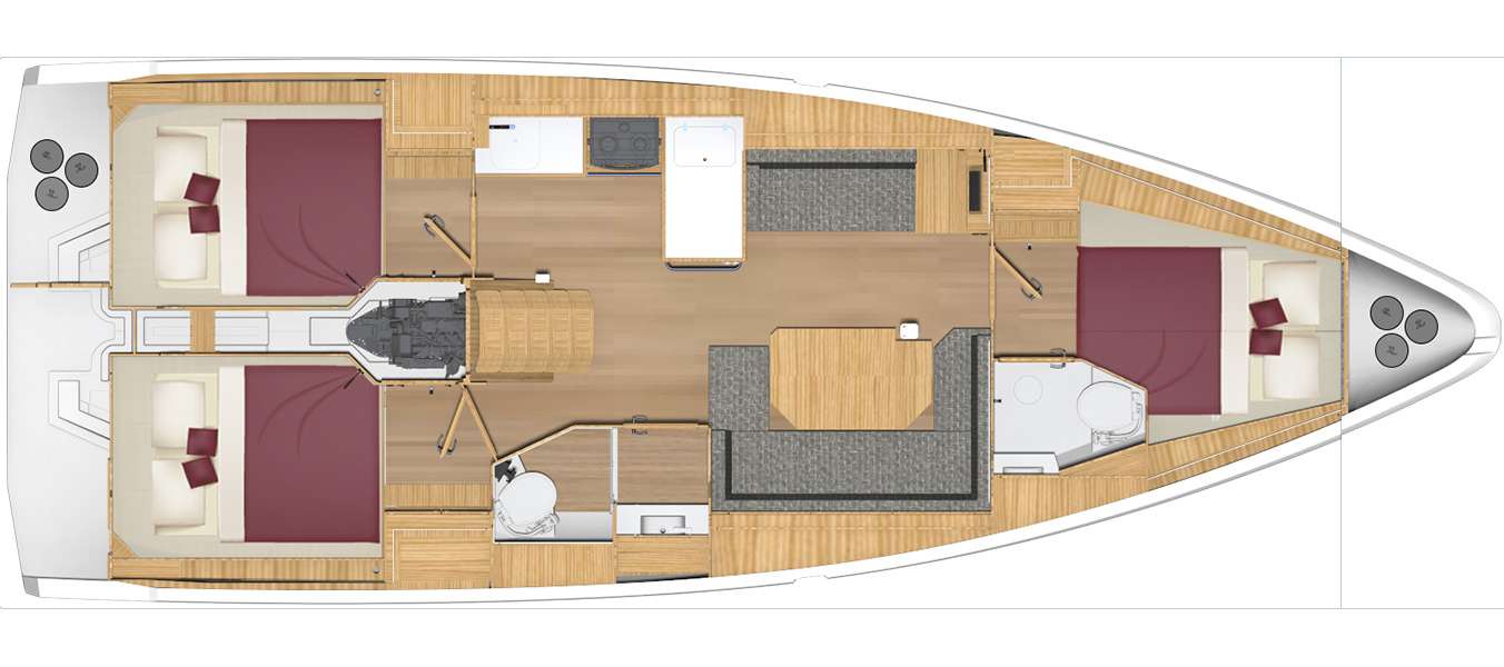 Barca a vela Bavaria C38