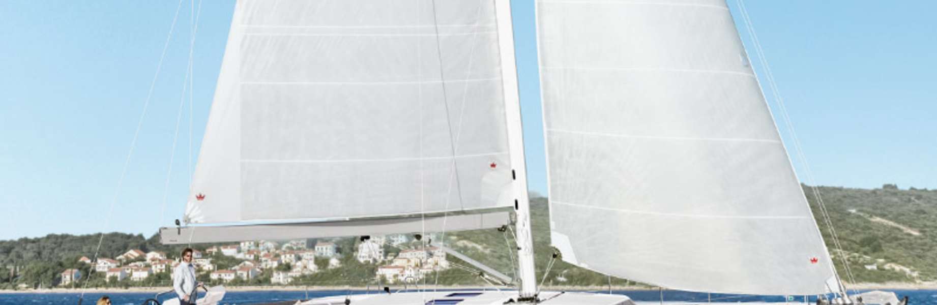 Sailboat Bavaria C45