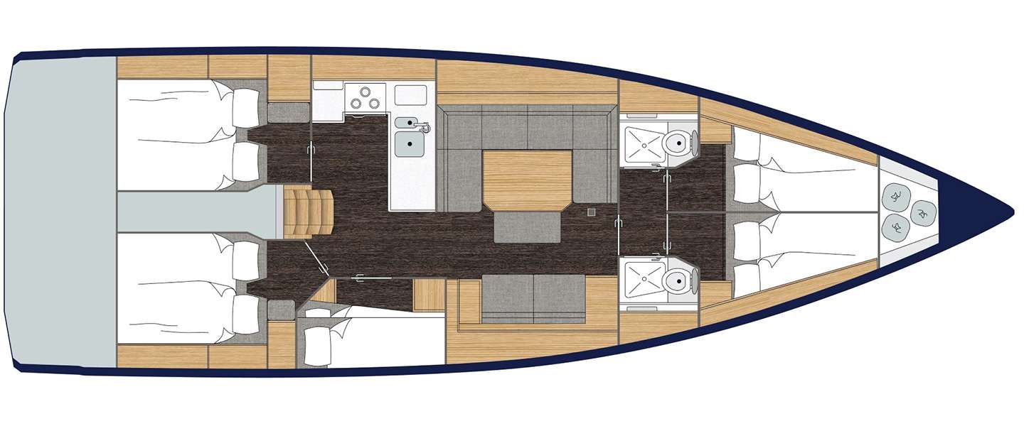 Voilier Bavaria C45