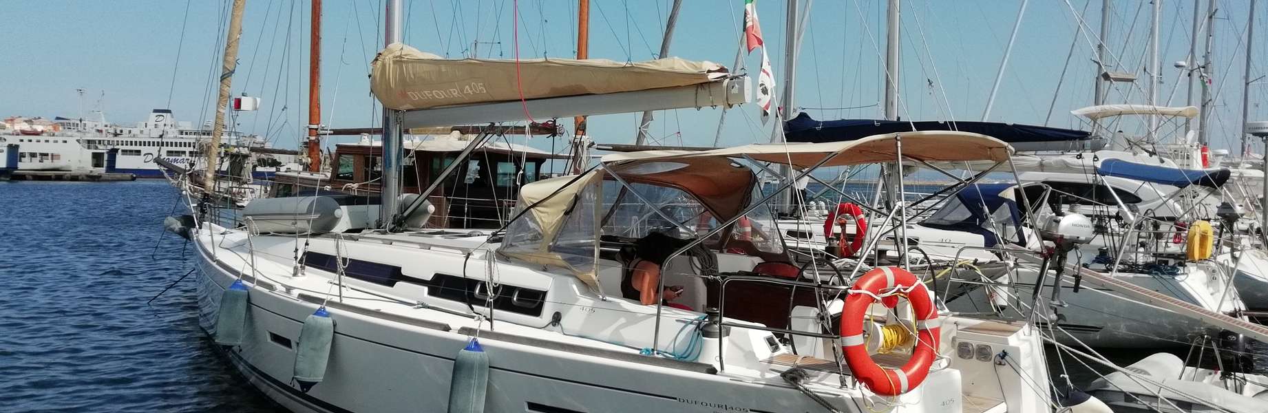 Barca a vela Dufour 405