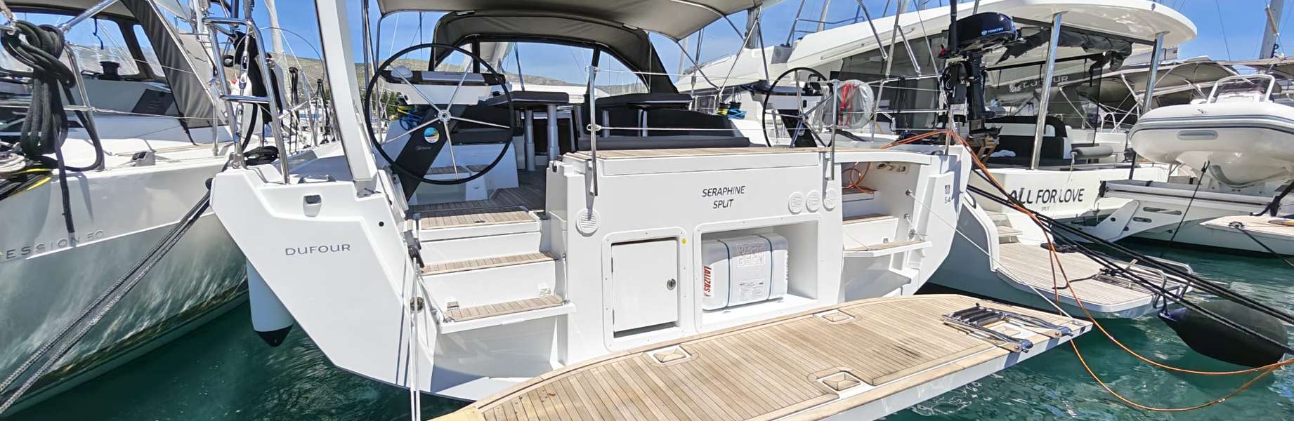 Sailboat Dufour 54