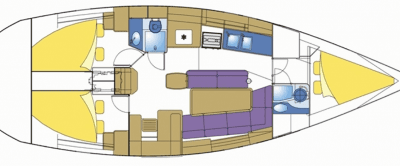 Segelboot Feeling 39 DI