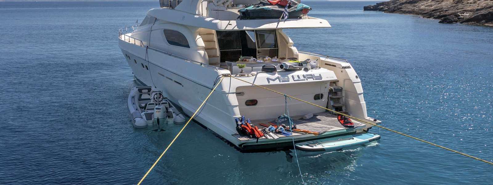 Моторная яхта Ferretti 72