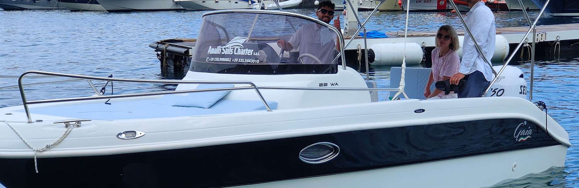 Bateaux à moteur Gaia 22 Walkaround