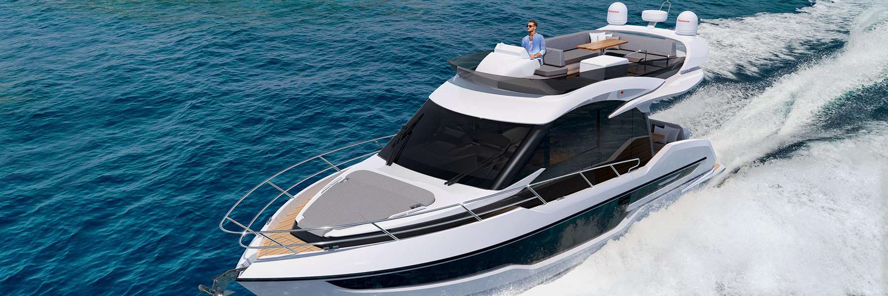 Motorboot Galeon 420 Fly