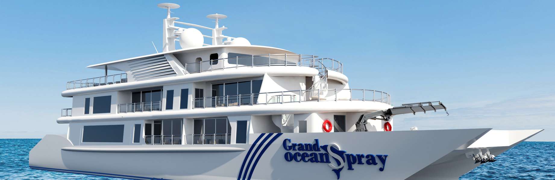 Catamarano a Motore Grand Ocean Spray Custom