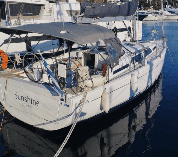 Segelboot Hanse 345