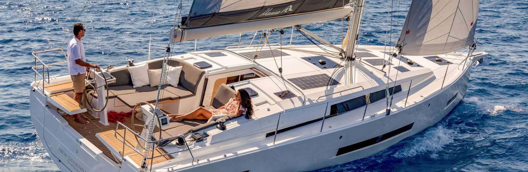 Парусная яхта Hanse 410