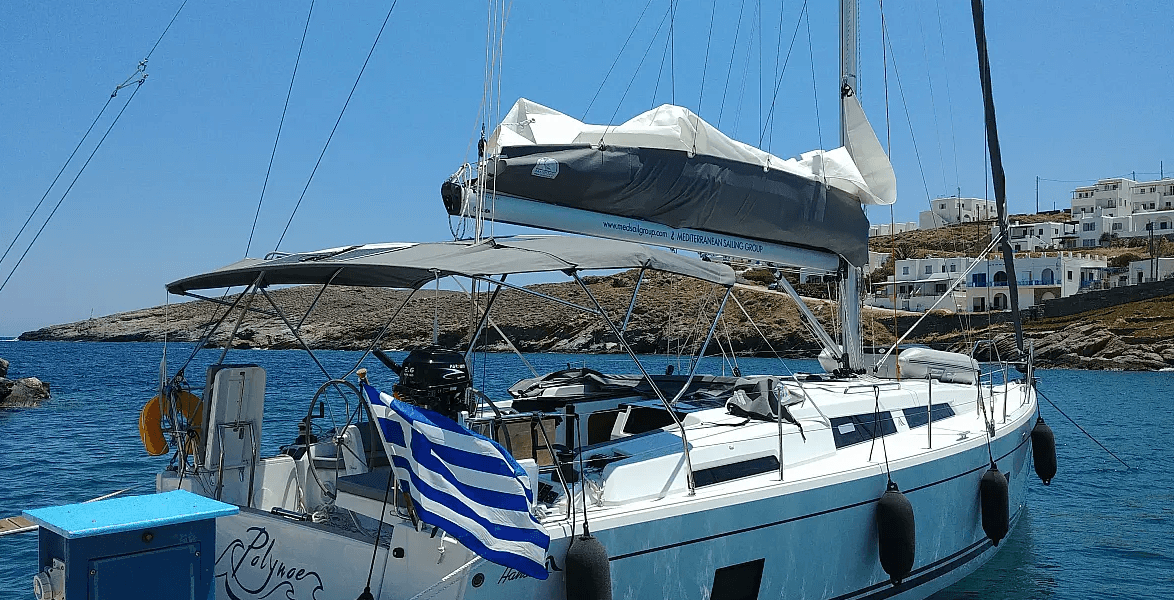 Barca a vela Hanse 418