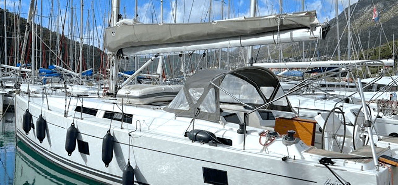 Sailboat Hanse 458