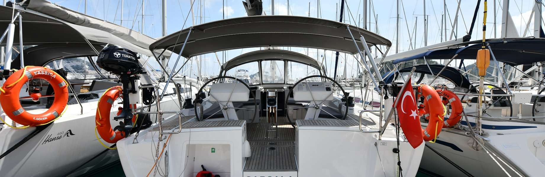 Voilier Hanse 458