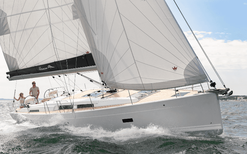 Парусная яхта Hanse 458