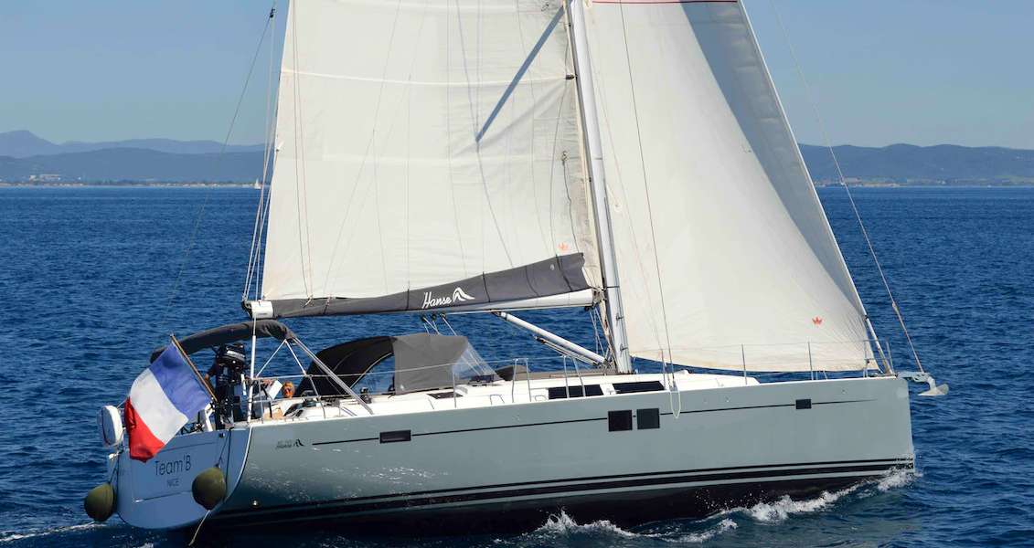 Łódź Żaglowa Hanse 505