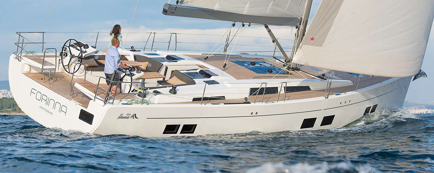 Sailboat Hanse 588