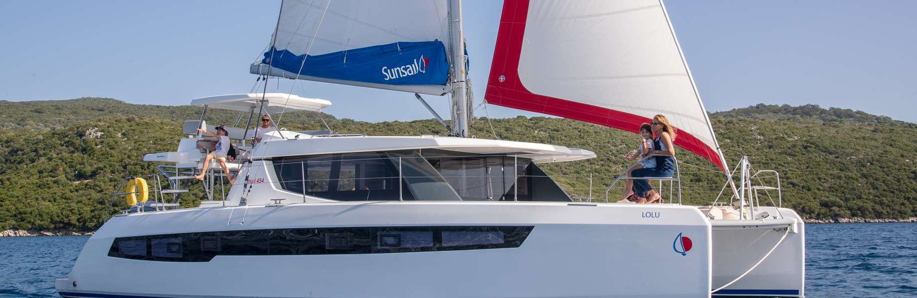 Catamarano Leopard 45