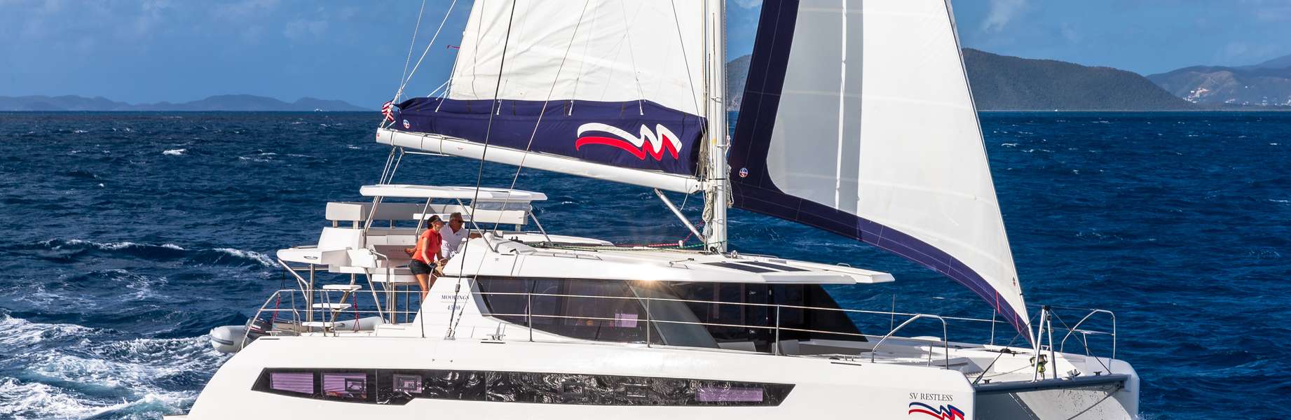 Catamarán Leopard 45