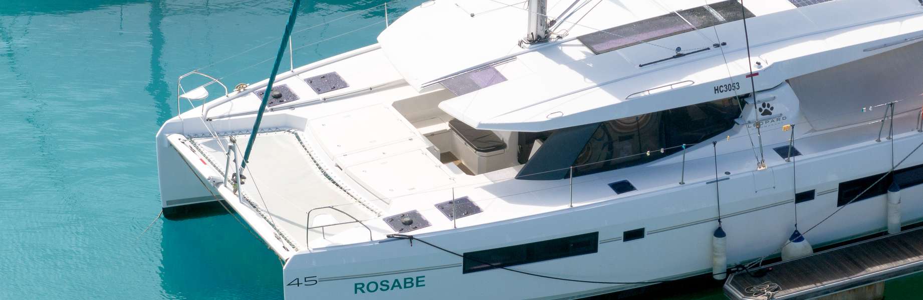 Catamarán Leopard 45