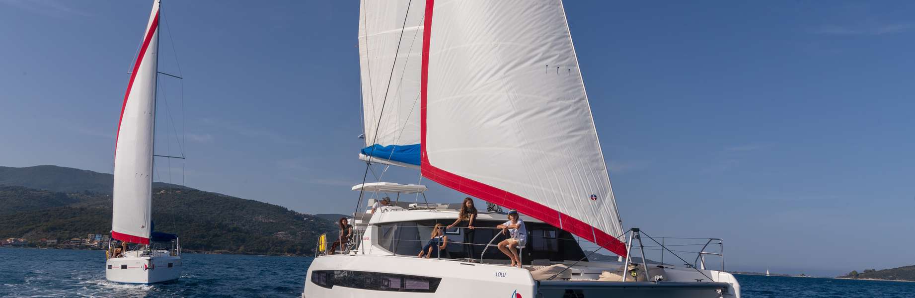 Catamarano Leopard 45