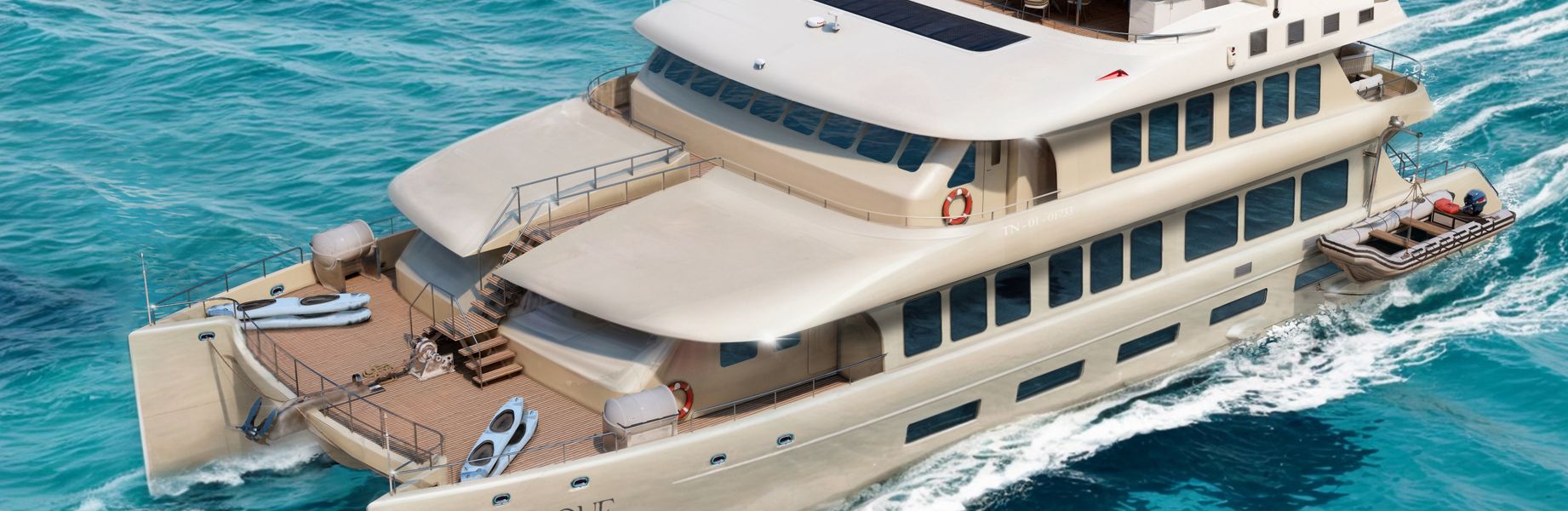 Catamarano a Motore Monique Custom