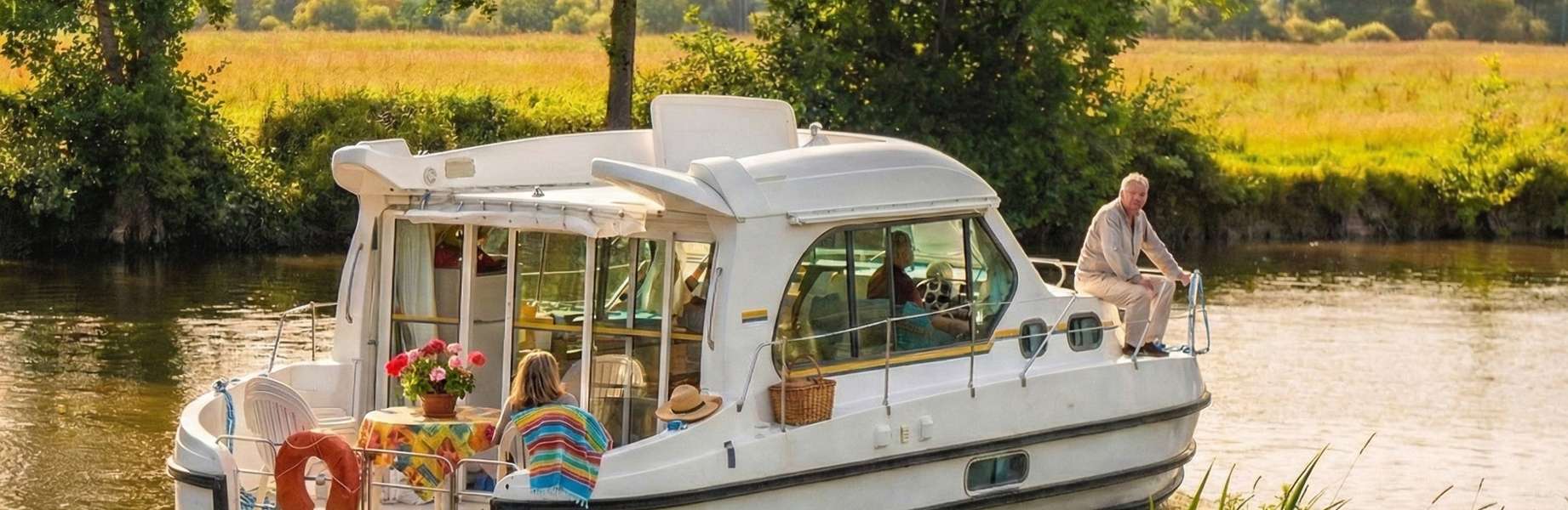 Houseboat Cruiser Comfort 6/8 Pers