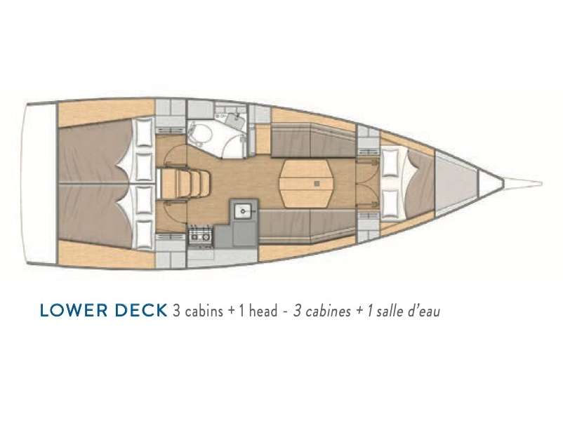 Voilier Oceanis 34.1