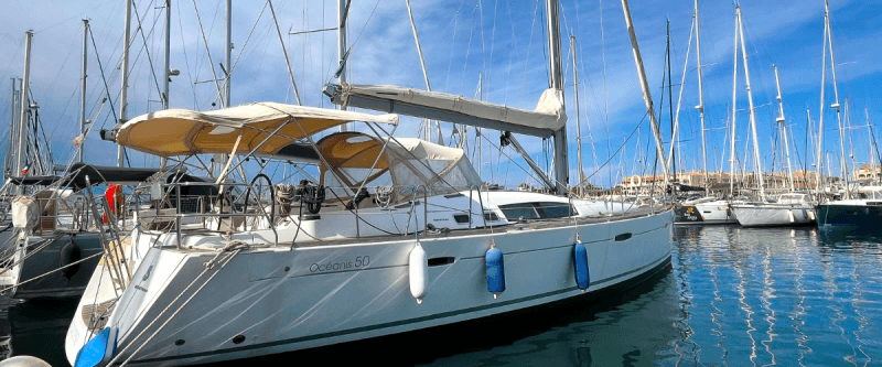 Sailboat Oceanis 50