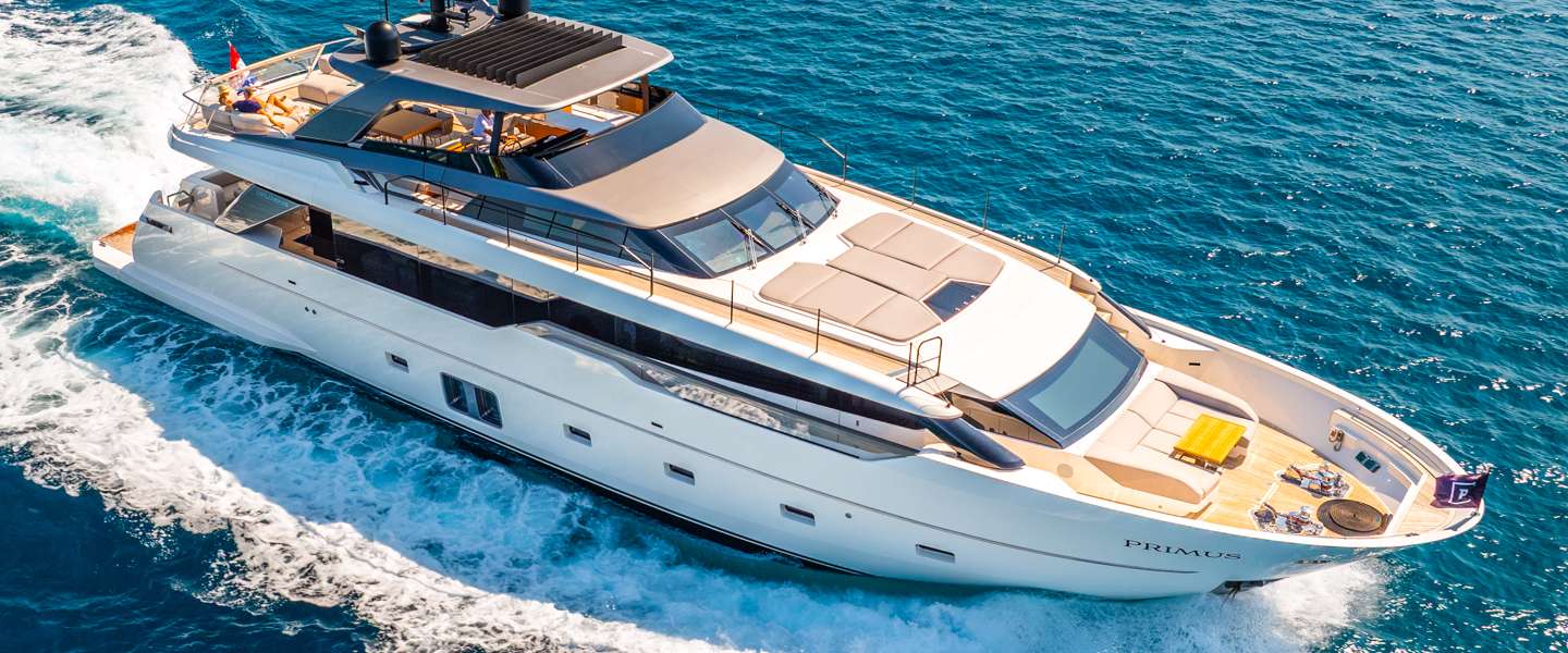 Luksusowy Jacht San Lorenzo 96