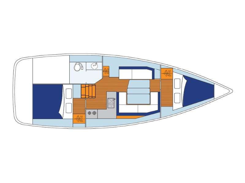 Velero Sun Odyssey 349