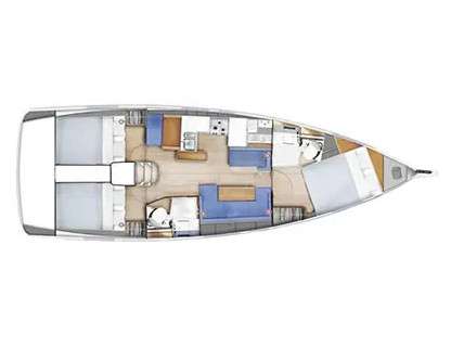 Sailboat Sun Odyssey 410