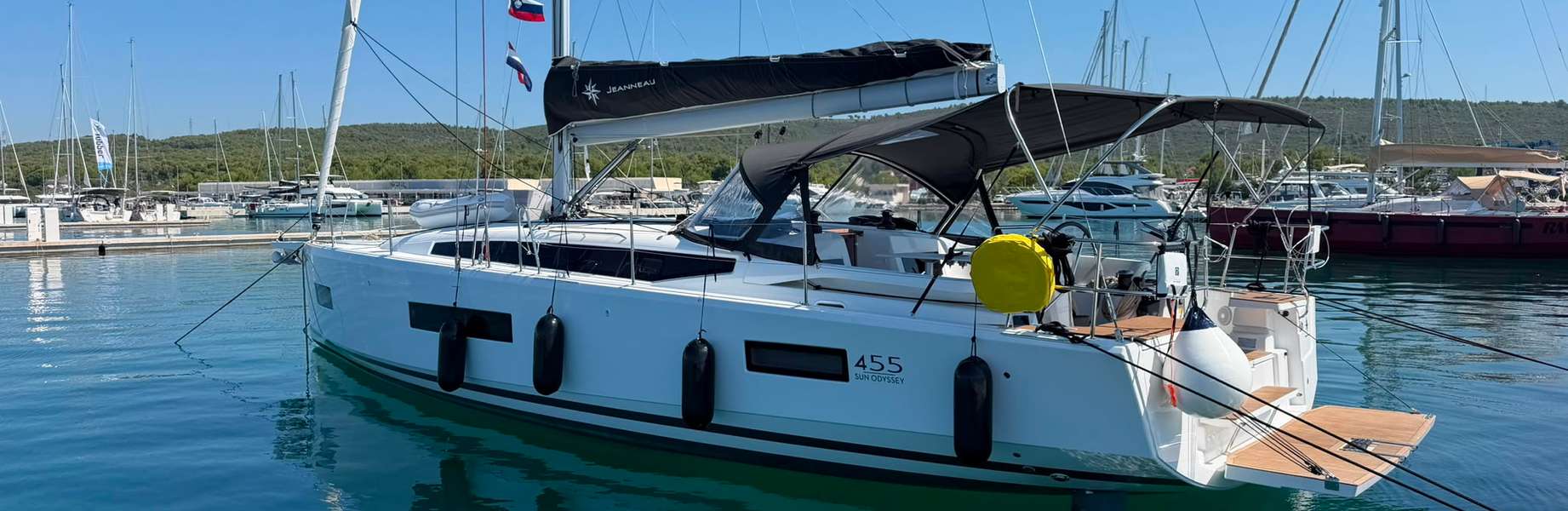 Łódź Żaglowa Sun Odyssey 455