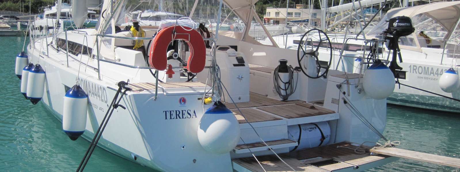 Sailboat Sun Odyssey 490