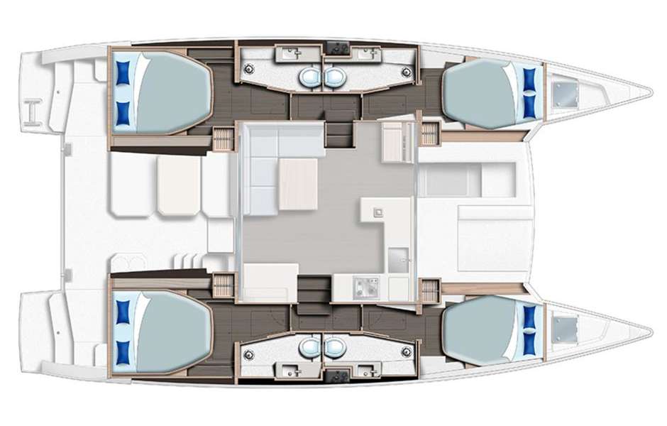 Catamaran Leopard 42