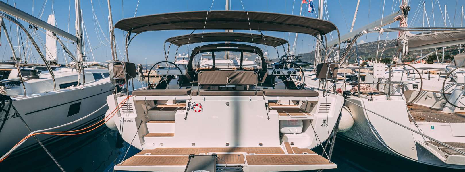 Barca a vela Dufour 470