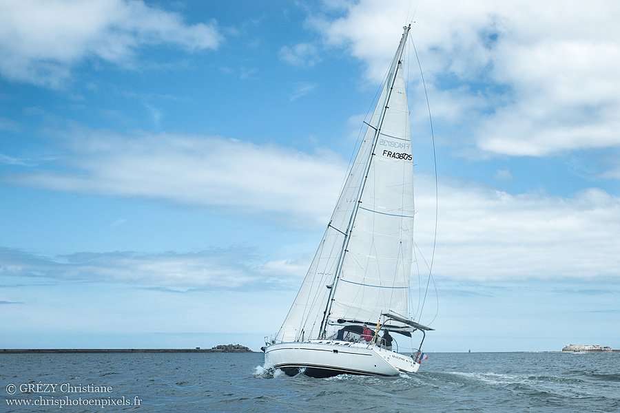 Sailboat Dufour 50