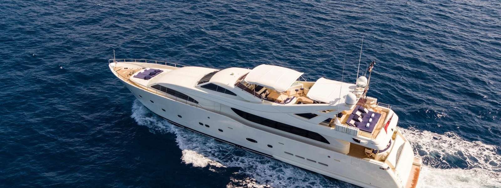 Luxusyacht Ferretti 112