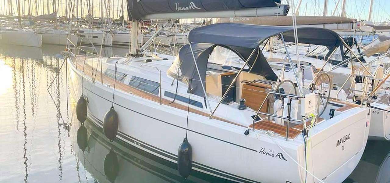 Sailboat Hanse 348