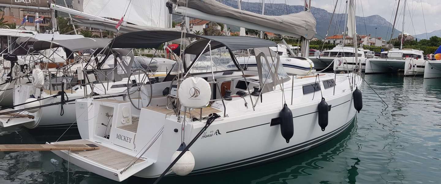 Barca a vela Hanse 415