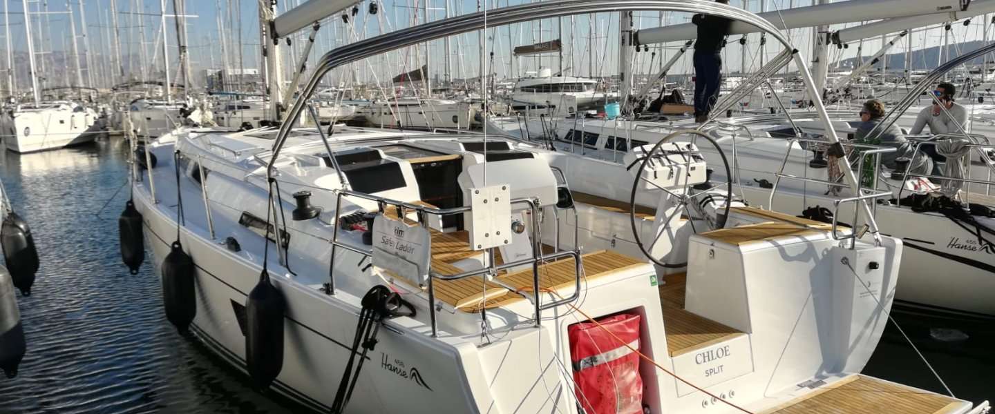 Segelboot Hanse 458