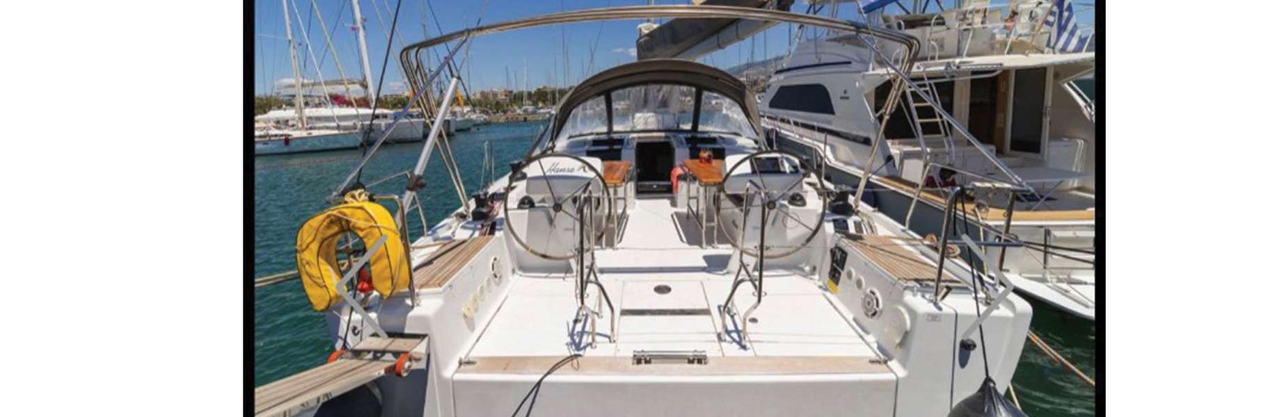 Sailboat Hanse 508