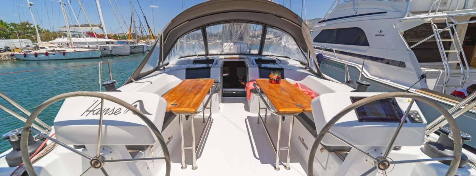 Sailboat Hanse 508