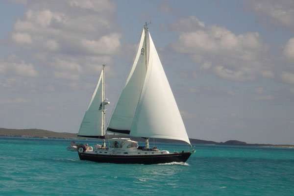 Sailboat Hinckley 49