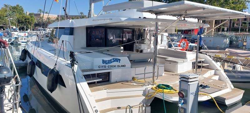 Catamarano Leopard 50