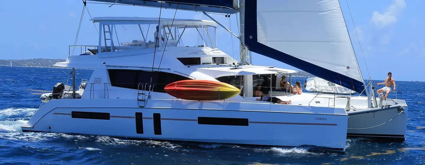 Catamarano Leopard 58