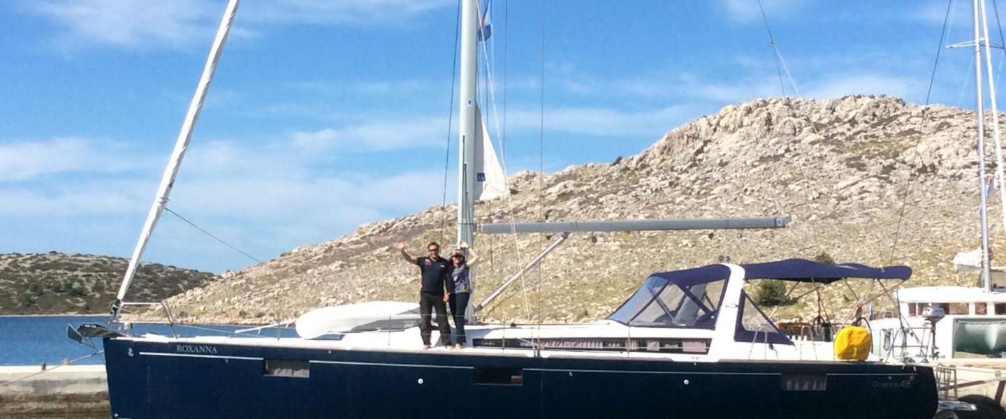 Sailboat Oceanis 48