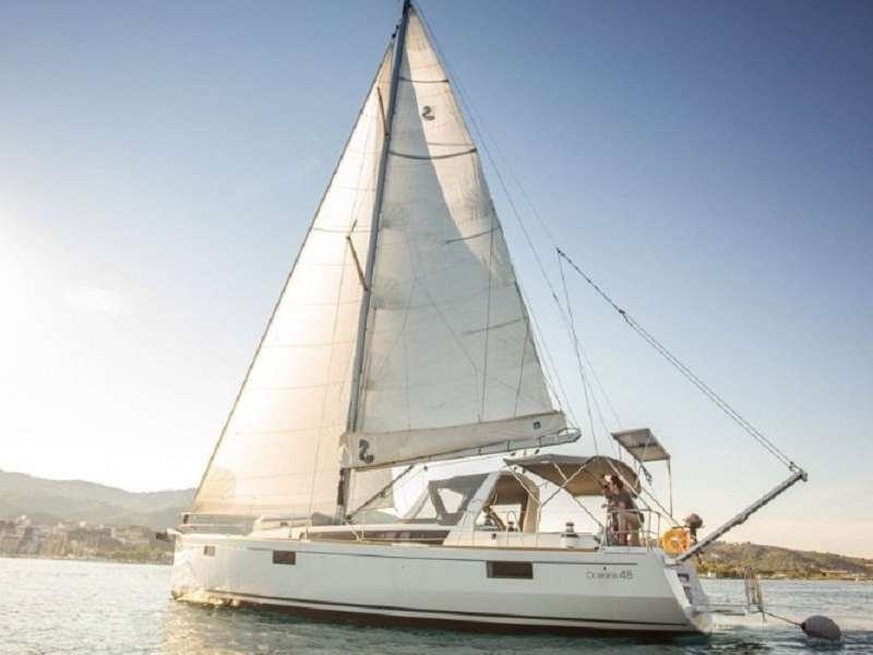 Sailboat Oceanis 48