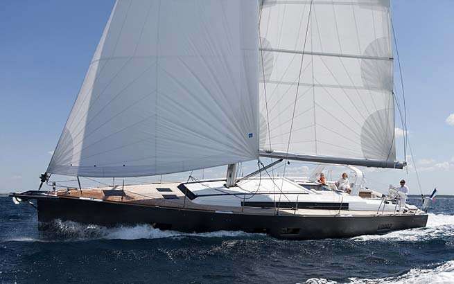 Парусная яхта Oceanis 55