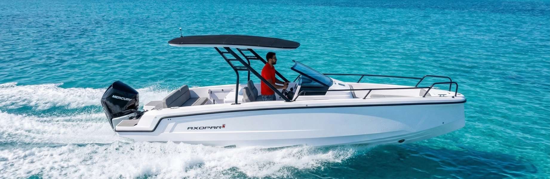 Bateaux à moteur Axopar 25 Cross Top