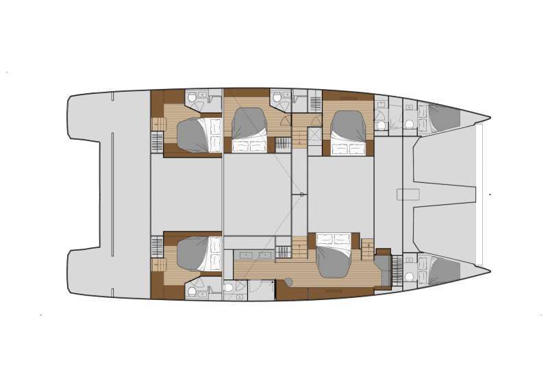 Catamaran à Moteur Power 67