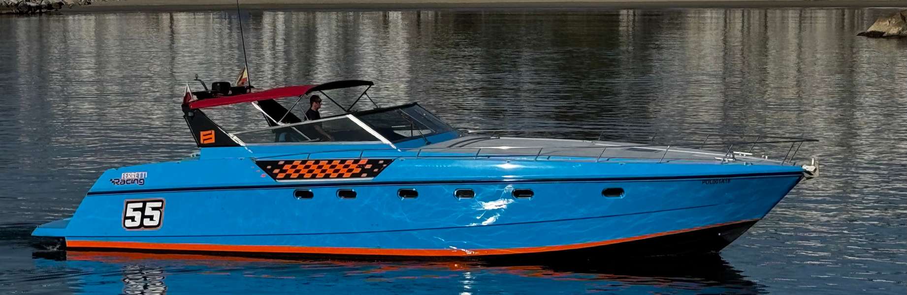 Łódź Motorowa Ferretti 49